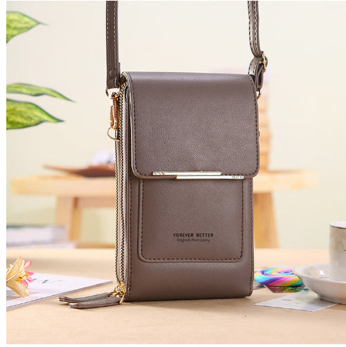 Sequin PU Leather Wallet