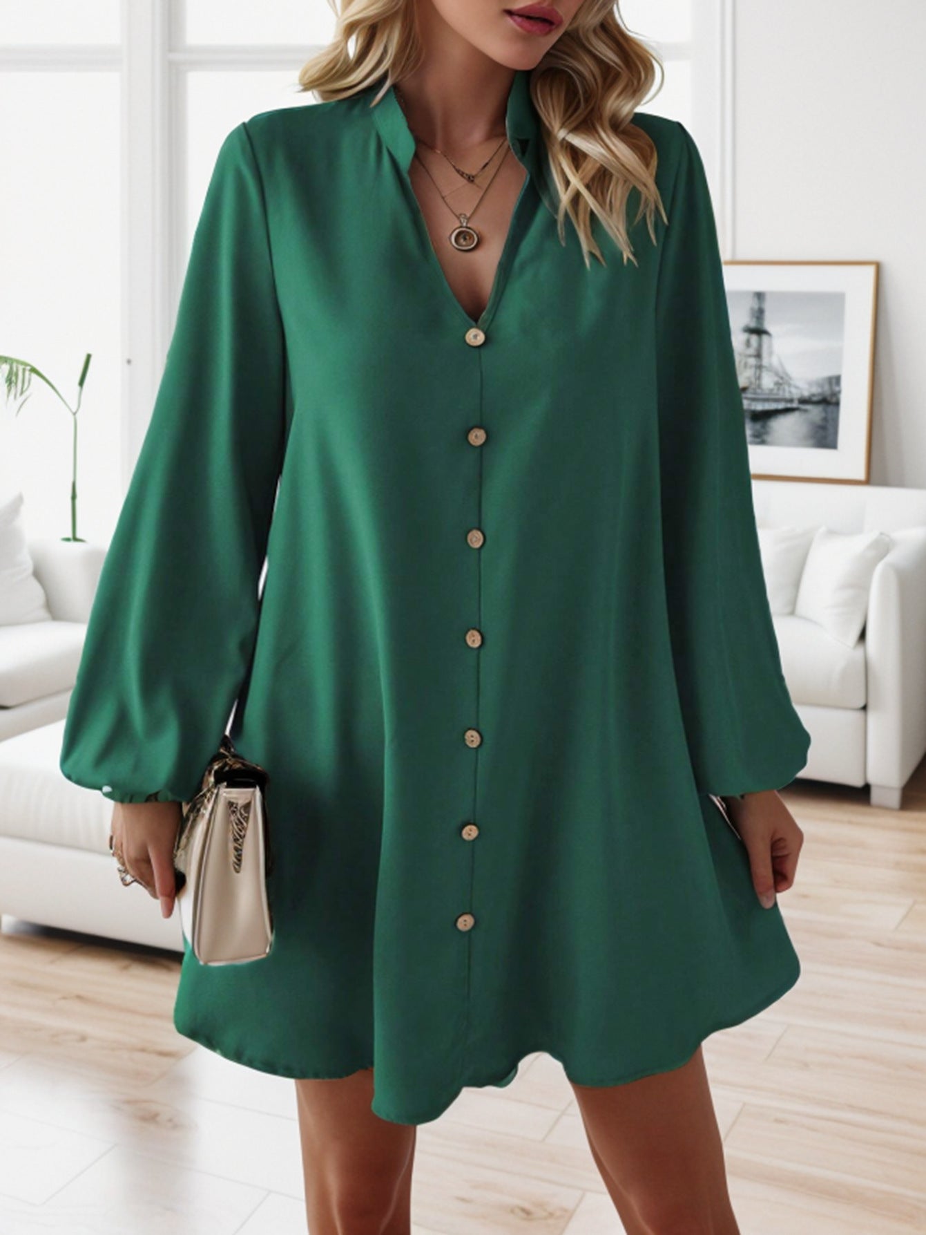 Elegant Commute Midi Dress