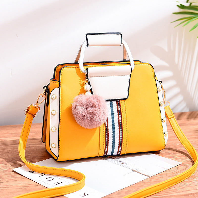 Beaded PU Leather Shoulderbag