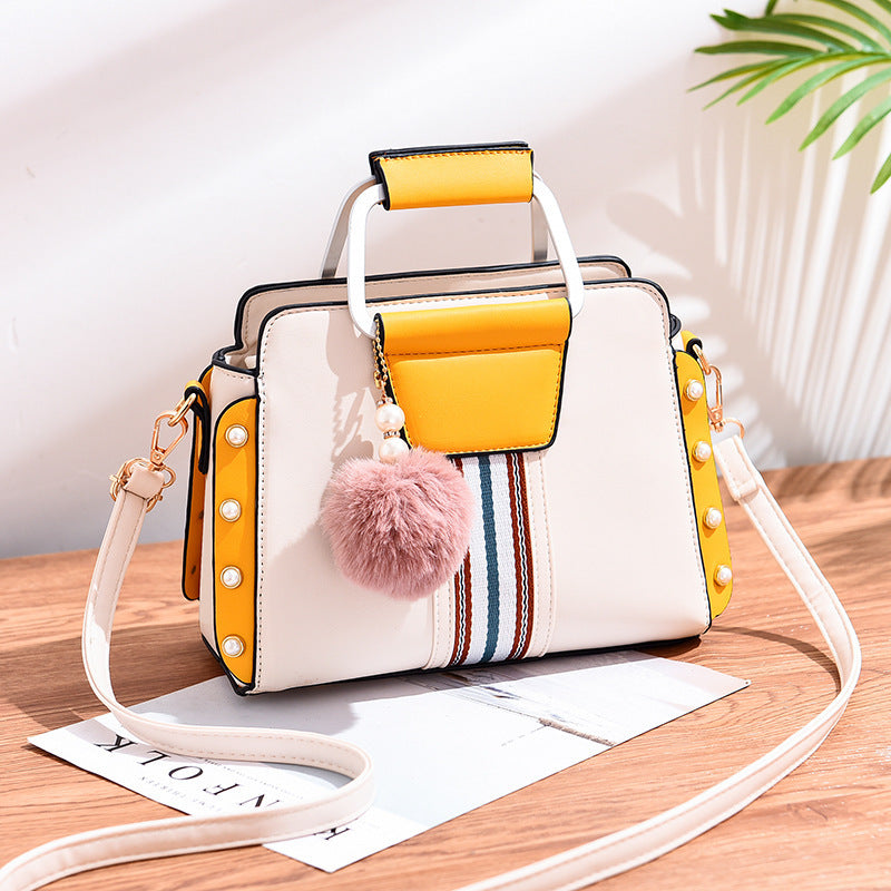 Beaded PU Leather Shoulderbag