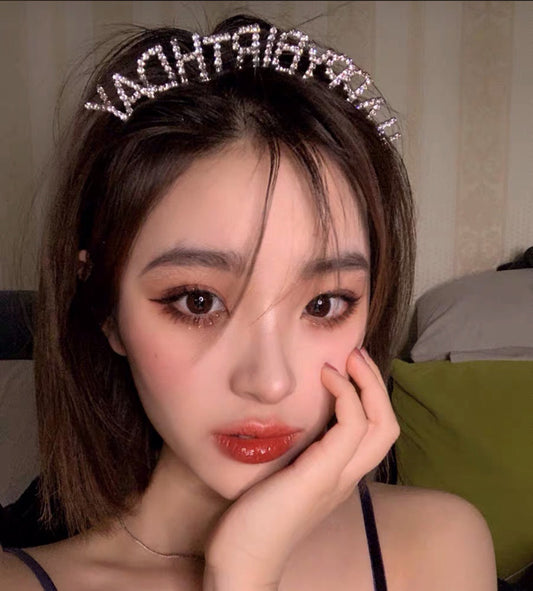 Korean Japanese Metallic Headband