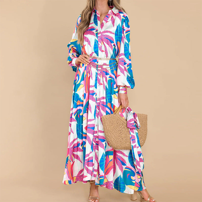 Floral Long Sleeve Dress