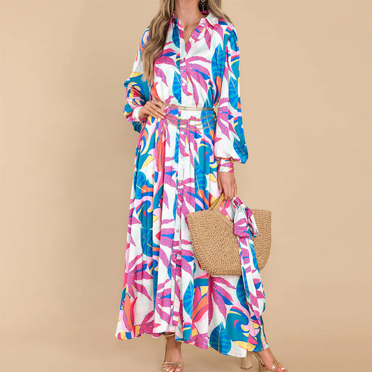 Floral Long Sleeve Dress