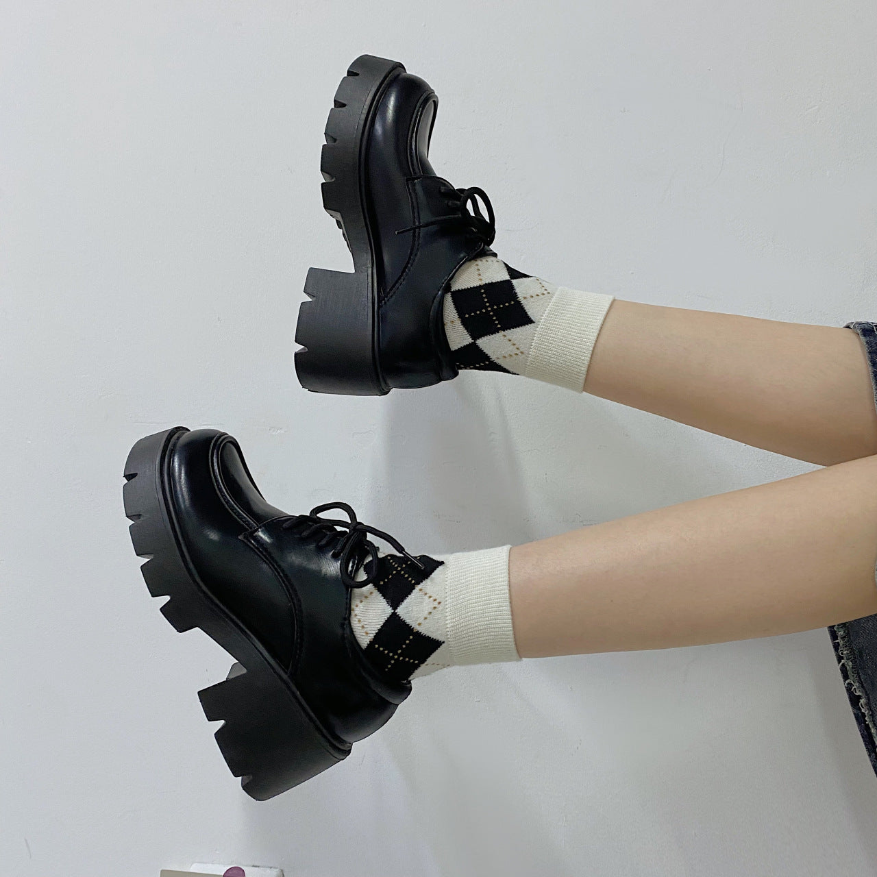 Chic PU Leather Pumps