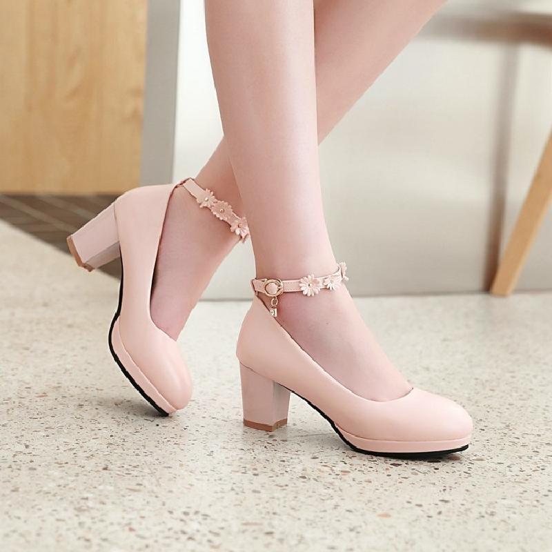 Korean Chic Heeled Pumps