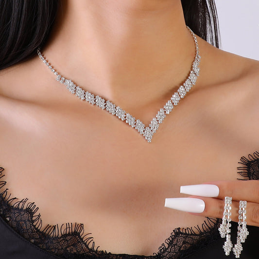 Crystal Wave Jewelry Set