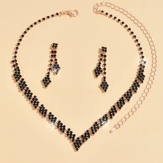 Crystal Wave Jewelry Set