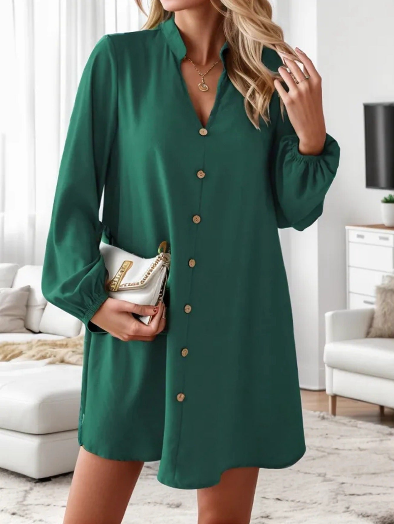 Elegant Commute Midi Dress