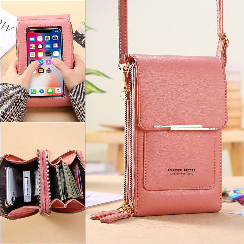 Sequin PU Leather Wallet