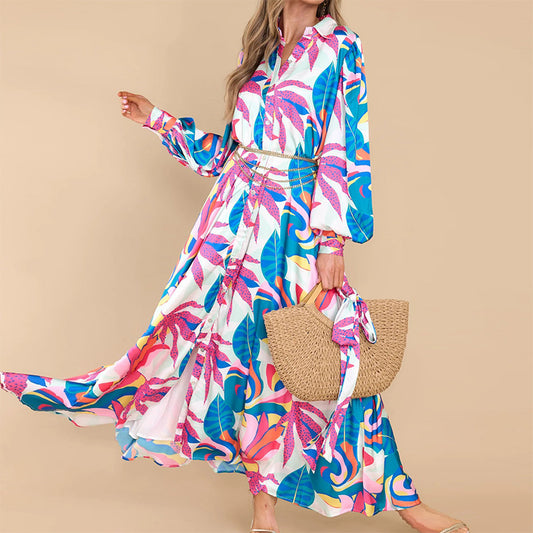 Floral Long Sleeve Dress