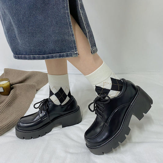 Chic PU Leather Pumps